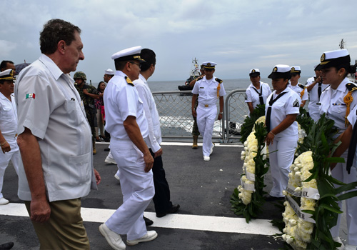 El Puerto de Coatzacoalcos conmemora el LXXIII Aniversario del día de la Marina Nacional