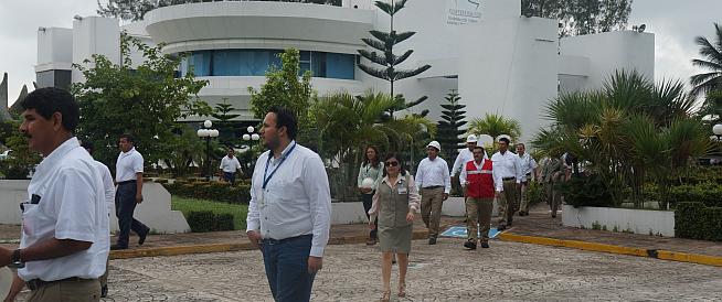 El Puerto de Coatzacoalcos, cumple con programa anual de simulacros