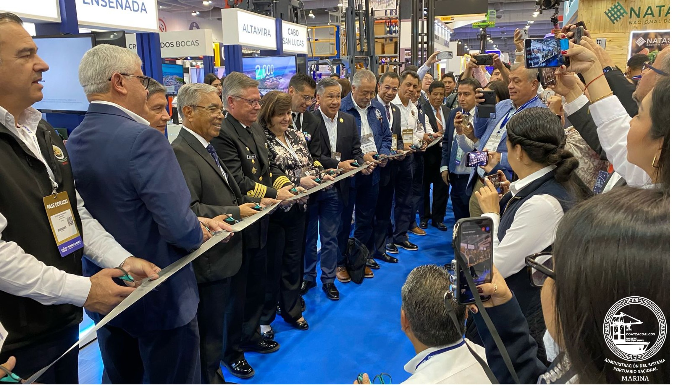 ASIPONA Coatzacoalcos participó en importante foro logístico.
