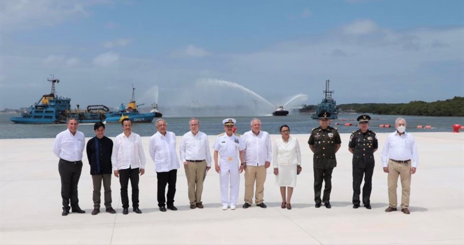 XXVI Anniversary of the Port of Coatzacoalcos.