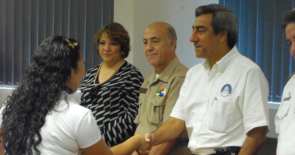 El Puerto de Coatzacoalcos entrega reconocimientos de capacitación en materia de Protección Civil y Seguridad