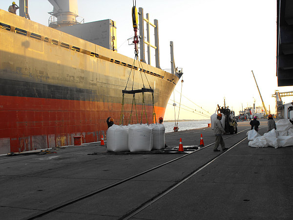 Comienza la exportación de azúcar por el Puerto de Coatzacoalcos