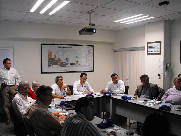 Visita de Keppel Offshore & Marine al Puerto de Coatzacoalcos