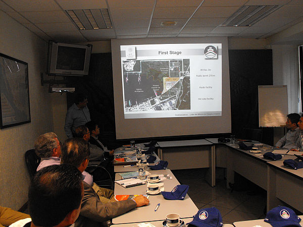 Visita de Keppel Offshore & Marine al Puerto de Coatzacoalcos
