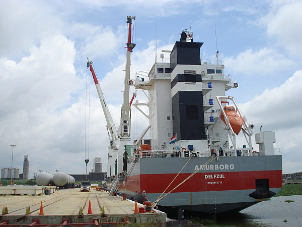 Continua llegando al puerto de Coatzacoalcos equipo para el proyecto Etileno XXI