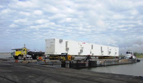 Puerto de Coatzacoalcos, aumenta su capacidad en el manejo de piezas de grandes dimensiones