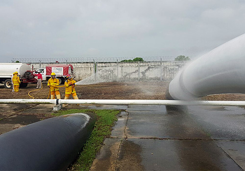 API Coatzacoalcos, contribuye  de manera activa en caso de contingencias industriales