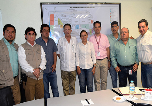 Puerto Coatzacoalcos, promociona sus servicios en el norte del estado