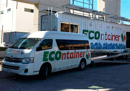 Puerto Coatzacoalcos, recibe la exposición itinerante ECOntainer