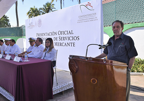 En Puerto Coatzacoalcos, se inauguró la oficina de servicios a la Marina Mercante