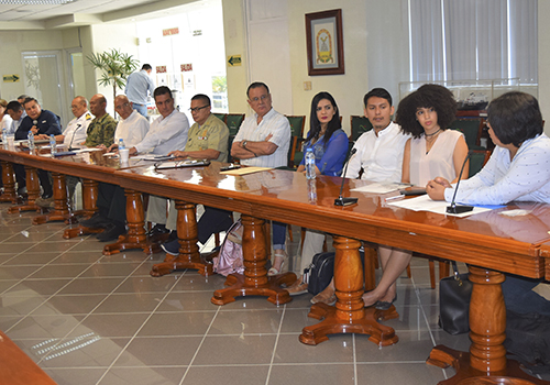 Reunión Logística con autoridades para el arribo del B/M Logos Hope
