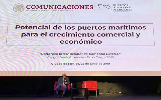 Puerto Coatzacoalcos, presenta sus ventajas en Expo Carga 2019