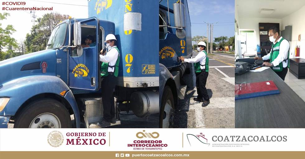 API Coatzacoalcos, continúa aplicando medidas preventivas ante contingencia sanitaria