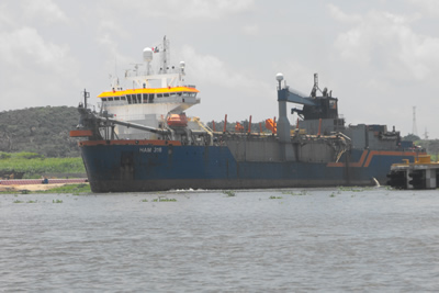 Inician el dragado en el Puerto de Coatzacoalcos