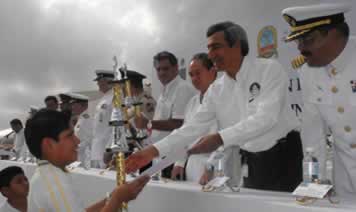 El Puerto de Coatzacoalcos conmemora el LXIX Aniversario del día de la Marina Nacional