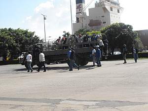 Práctica Anual de Protección del Puerto de Coatzacoalcos