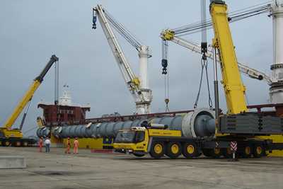 Llega al Puerto de Coatzacoalcos Reactor Industrial